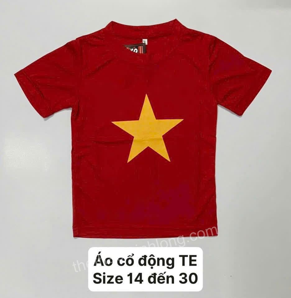 Áo cổ động trẻ em - mã ML0006